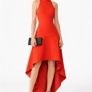 Solace London “Bahar” High-Low Halter Dress — Size 8